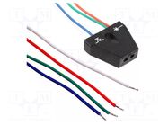 Sensor: photoelectric; diffuse-reflective; Range: 3.81mm; PIN: 4 OPTEK TECHNOLOGY