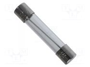Fuse: fuse; 10A; 250VAC; quick blow; cylindrical,glass; 6.3x32mm EATON/BUSSMANN