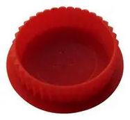 CAP, KNOB, RED