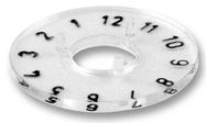 POINTER DIAL, KNOB, 0-9