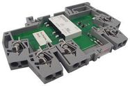 TERMINAL BLOCK, DIN, RELAY, 28-14 AWG