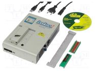 Programmer: universal; LPT,USB; ZIF 48pin socket; Plug: EU 