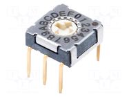 Encoding switch; DEC/BCD; Pos: 16; THT; Rcont max: 100mΩ; LCP; IP67 Same Sky