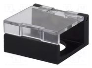 Switch guard; 16mm; A16; Pushbutton: rectangular OMRON