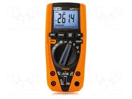 Digital multimeter; LCD; 4-digit; VDC: 600mV,6V,60V,600V,1kV HT INSTRUMENTS