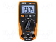 Digital multimeter; LCD; 3,75 digit; VDC: 400mV,4V,40V,400V,600V HT INSTRUMENTS