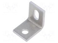 Angle bracket; W: 14.22mm; H: 19.05mm; L: 19.05mm; aluminium KEYSTONE