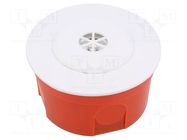 Sound transducer: electromagnetic signaller; 90÷250V; Ø80mm MPM