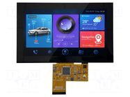 Display: TFT; 7"; 1024x600; Illumin: LED; 16MBFLASH; RGB; 250cd/m2 Dwin Technology
