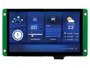 Display: TFT; 7"; 1024x600; Illumin: LED; 32MBFLASH; RGB; 650cd/m2 Dwin Technology