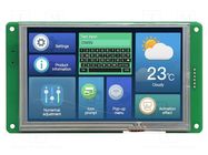 Display: TFT; 5"; 800x480; Illumin: LED; 16MBFLASH; RGB; 250cd/m2 Dwin Technology