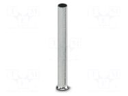 Tip: bootlace ferrule; non-insulated; copper; 1.5mm2; tinned; 18mm PHOENIX CONTACT