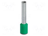 Tip: bootlace ferrule; insulated; copper; 6mm2; Bit len: 18mm PHOENIX CONTACT