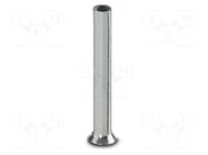 Tip: bootlace ferrule; non-insulated; copper; 0.5mm2; tinned; 10mm PHOENIX CONTACT