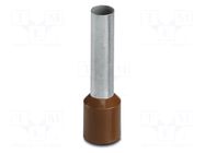 Tip: bootlace ferrule; insulated; copper; 10mm2; Bit len: 18mm PHOENIX CONTACT