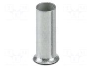 Tip: bootlace ferrule; non-insulated; copper; 2.5mm2; tinned; 7mm PHOENIX CONTACT