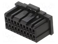 Connector: wire-board; plug; Dynamic D-1100D; female; PIN: 20; 125V TE Connectivity