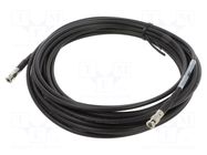 Cable; 7m; Micro BNC male,both sides; black; straight; 0÷40°C; 75Ω 3M