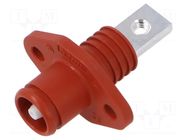 Connector: DC supply; socket; ES-70A; 1kV; PIN: 1; screw; 10mm2; 70A DEGSON ELECTRONICS