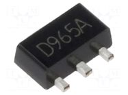 Transistor: NPN; bipolar; 30V; 5A; 0.75W; SOT89 LUGUANG ELECTRONIC