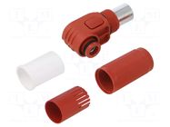 Connector: DC supply; plug; ES-250A; 1.5kV; PIN: 1; IP67; for cable DEGSON ELECTRONICS