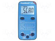Digital multimeter; LCD; 3,75 digit (3999); I DC: 4000mA,10A PEAKTECH