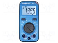 Digital multimeter; LCD; 3,5 digit (2000); VDC: 2V,20V,200V,600V PEAKTECH