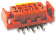 CONNECTOR, RCPT, 8POS, 2ROW, 1.27MM