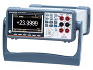 Benchtop multimeter; LCD TFT 3"; 5,5 digit; True RMS GW INSTEK
