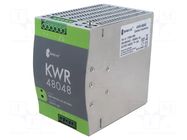 Power supply: switching; 480W; for DIN rail mounting; OUT: 1; KWR BREVE TUFVASSONS