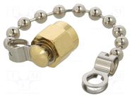 Accessories: protection cover; gold-plated; IP67 GCT