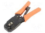 Tool: for crimping; Tool material: steel DIGITUS