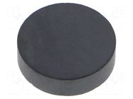 Magnet: permanent; hard ferrite; 3.5N; Ø: 13.6mm; H: 3.9mm ELESA+GANTER