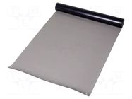 Mat: bench; ESD; grey; L: 1.2m; Width: 0.6m; Thick: 2mm; 180°C ANTISTAT