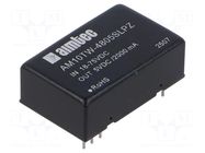 Converter: DC/DC; 10W; Uin: 18÷75VDC; Uout: 5VDC; Iin: 240mA; Iout: 2A AIMTEC