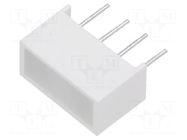 LED backlight; red; Lens: white,diffused; λd: 630nm; 120÷230mcd KINGBRIGHT ELECTRONIC