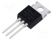 Transistor: N-MOSFET; WMOS™ D1; unipolar; 650V; 4A; Idm: 16A; 112W WAYON