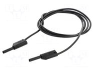 Test lead; 10A; banana plug with axial socket 2mm; Urated: 1kV HIRSCHMANN T&M