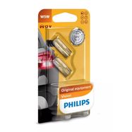 Bulb 12V W5W Philips 2 pcs.