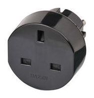 TRAVEL ADAPTOR, UK-SCHUKO