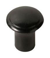 KNOB, ROUND, THREADED, 16.76MM