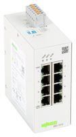 ENET SWITCH, INDUS, RJ45 X 8, DIN RAIL