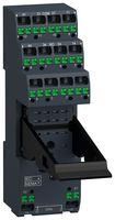 RELAY SOCKET, 14PIN, 250V, DIN RAIL