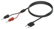RF CABLE, PLUG-4MM PLUG, RG58C/U, 3.3FT