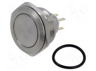 Switch: vandal resistant; Pos: 2; SPDT; 3A/220VAC; 5A/24VDC; IP65 ONPOW