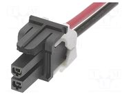 connector Minifit 2 Circuit 1M Cable Assembly MOLEX