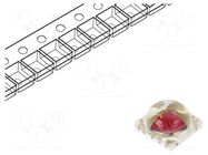 Power LED; 3535; cherry red; 135°; convex; batwing; 1.8÷2.2VDC ProLight Opto
