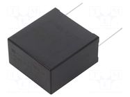 Capacitor: polypropylene; X1; 2.2uF; 1.2kVDC; 600VAC; 42x24x44mm KEMET