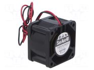 Fan: DC; axial; 24VDC; 40x40x28mm; 22.8m3/h; 40dBA; ball; 10300rpm SANYO DENKI
