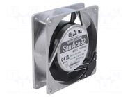 Fan: AC; axial; 92x92x25mm; 57m3/h; 35dBA; ball; 2700rpm; 200VAC SANYO DENKI